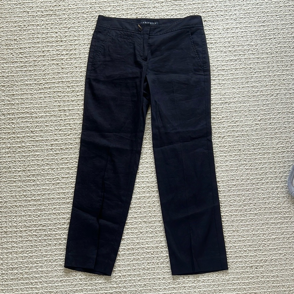 Theory Women’s Classic Black Trousers